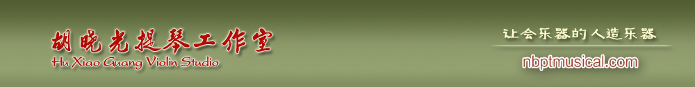 胡晓光提琴工作室-乐器制造系